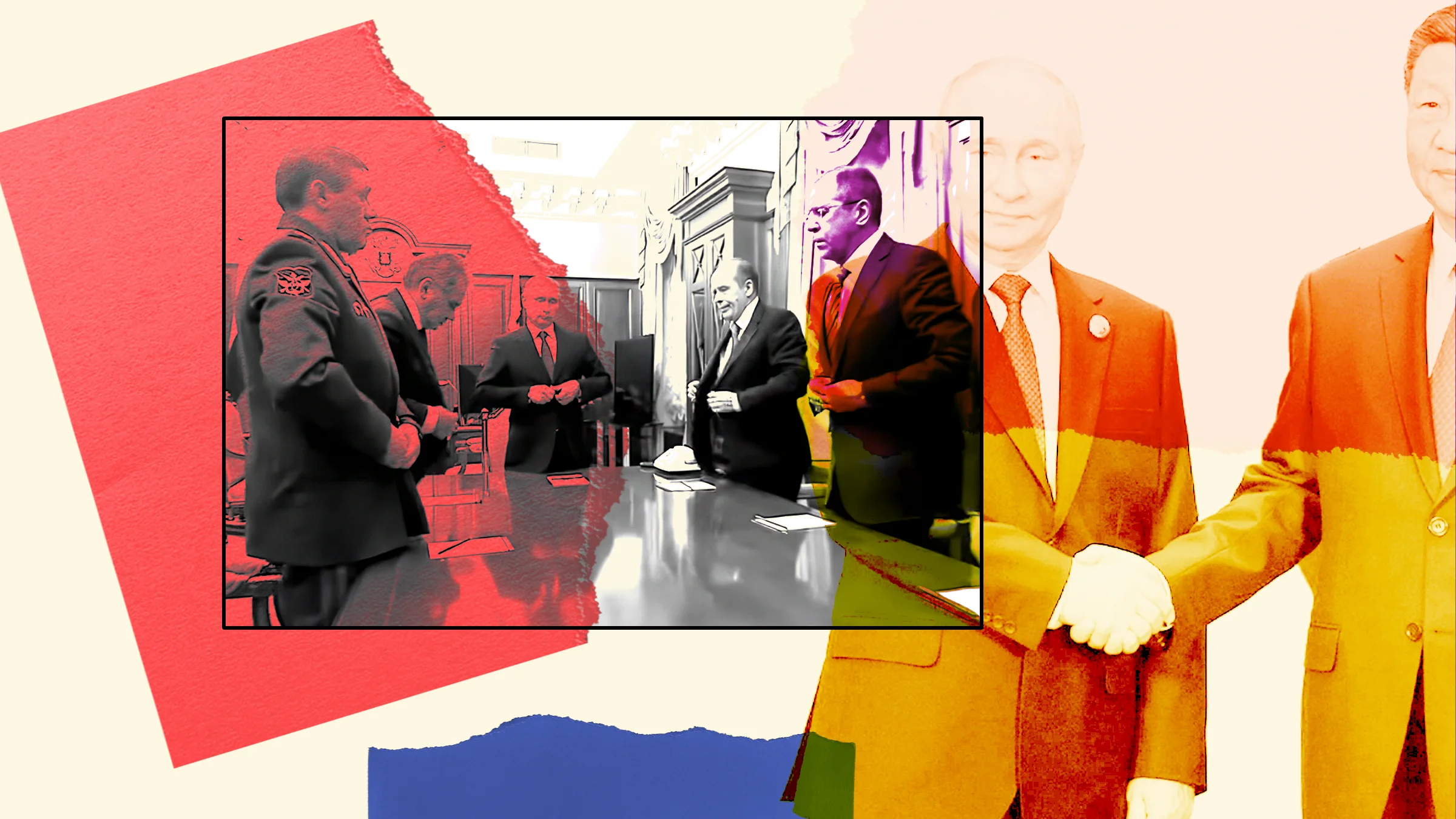 mx-russia-note Documented but politically overlaid — an official conversation held inside a hard black frame
